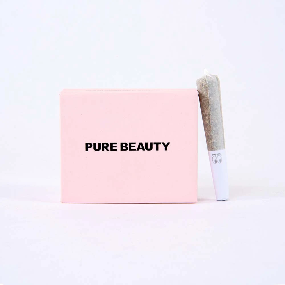 Pink Pure Beauty Babies Indica ten-pack with one pre-roll