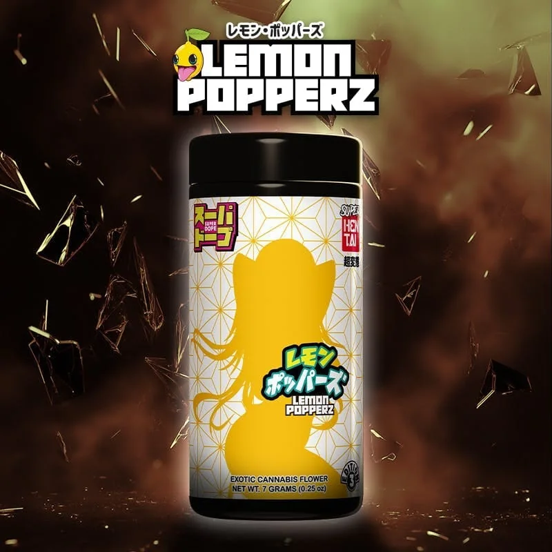 SuperDope - Lemon Popperz - 3.5g product packaging