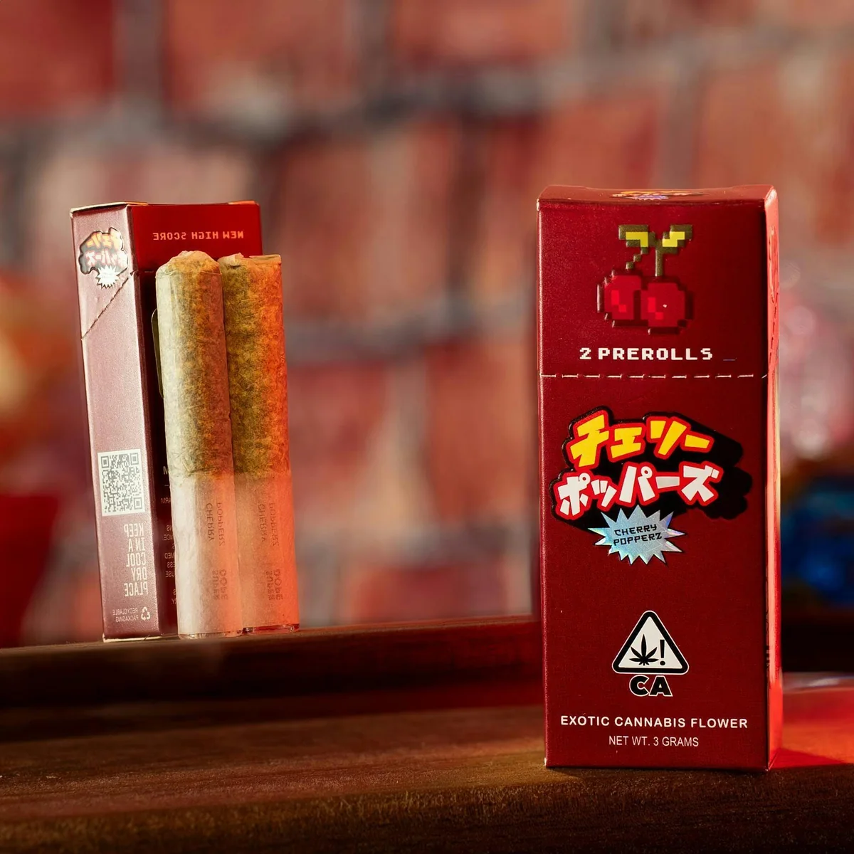 Super Dope - Cherry Popperz - Pre-Rolls - 2pk - 3g product packaging